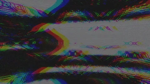Unique Design. Abstract Digital Animation. Pixel Noise Glitch Error Video Damage Stock Footage 92331234
