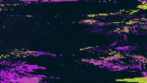 Unique Design. Abstract Digital Animation. Pixel Noise Glitch Error Video Damage Stock Footage 92496602