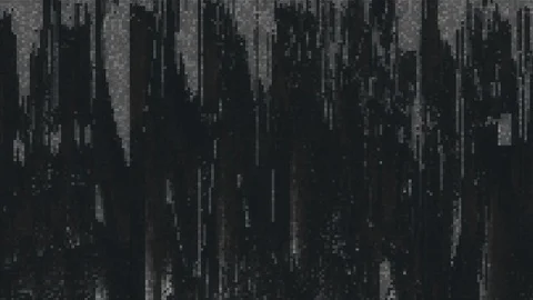 Unique Design. Abstract Digital Animation. Pixel Noise Glitch Error Video Damage Stock Footage 93108495
