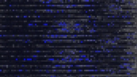 Unique Design. Abstract Digital Animation. Pixel Noise Glitch Error Video Damage Stock Footage 93205914