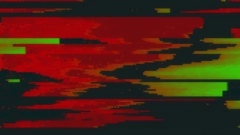 Unique Design. Abstract Digital Animation. Pixel Noise Glitch Error Video Damage Stock Footage 93589904