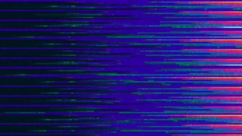 Unique Design. Abstract Digital Animation. Pixel Noise Glitch Error Video Damage Stock Footage 93711733