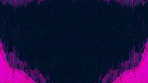 Unique Design. Abstract Digital Animation. Pixel Noise Glitch Error Video Damage Stock Footage 93712417