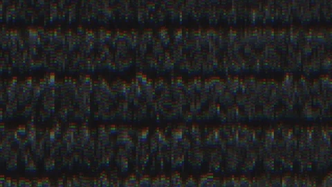 Unique Design. Abstract Digital Animation. Pixel Noise Glitch Error Video Damage Stock Footage 93803871