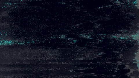 Unique Design. Abstract Digital Animation. Pixel Noise Glitch Error Video Damage Stock Footage 93988393