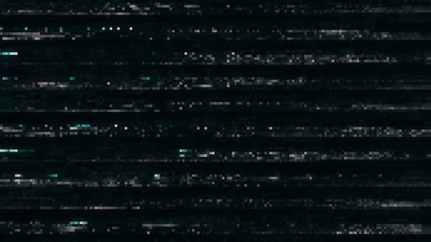 Unique Design. Abstract Digital Animation. Pixel Noise Glitch Error Video Damage Stock-Footage 94453301