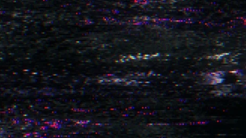 Unique Design. Abstract Digital Animation. Pixel Noise Glitch Error Video Damage Stock-Footage 94487025