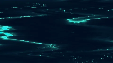 Unique Design. Abstract Digital Animation. Pixel Noise Glitch Error Video Damage Stock Footage 94584857