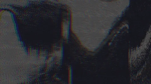 Unique Design. Abstract Digital Animation. Pixel Noise Glitch Error Video Damage Stock Footage 95237827