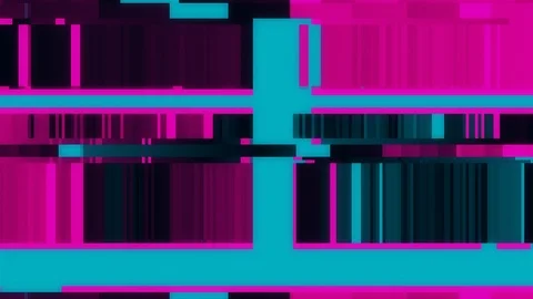 Unique Design. Abstract Digital Animation. Pixel Noise Glitch Error Video Damage Stock Footage 95286791