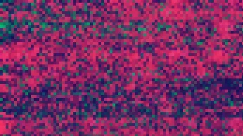 Unique Design. Abstract Digital Animation. Pixel Noise Glitch Error Video Damage Video stock 95401766