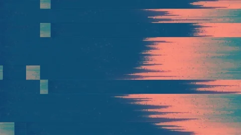 Unique Design. Abstract Digital Animation. Pixel Noise Glitch Error Video Damage Stock Footage 95643792