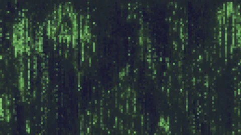 Unique Design. Abstract Digital Animation. Pixel Noise Glitch Error Video Damage Stock Footage 95751317