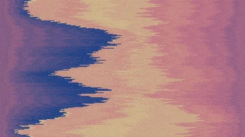 Unique Design. Abstract Digital Animation. Pixel Noise Glitch Error Video Damage Stock Footage 95790162