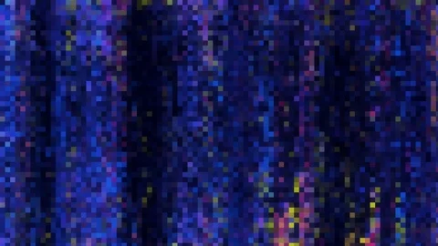 Unique Design. Abstract Digital Animation. Pixel Noise Glitch Error Video Damage Video stock 95944246