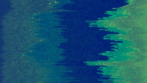 Unique Design. Abstract Digital Animation. Pixel Noise Glitch Error Video Damage Stock Footage 95998275