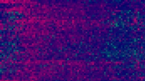 Unique Design. Abstract Digital Animation. Pixel Noise Glitch Error Video Damage Stock Footage 95998284