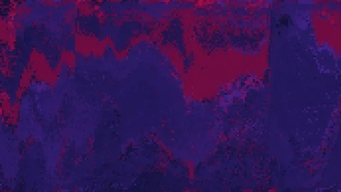 Unique Design. Abstract Digital Animation. Pixel Noise Glitch Error Video Damage Stock Footage 96342263