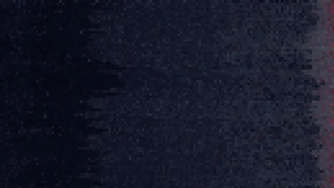 Unique Design. Abstract Digital Animation. Pixel Noise Glitch Error Video Damage Stock Footage 96386523