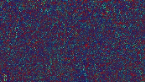 Unique Design. Abstract Digital Animation. Pixel Noise Glitch Error Video Damage Video stock 96448135