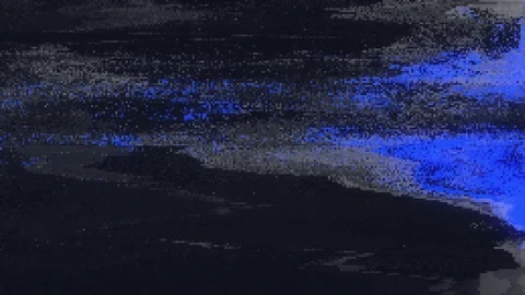 Unique Design. Abstract Digital Animation. Pixel Noise Glitch Error Video Damage Vídeos de archivo 96710885