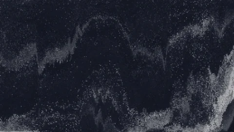 Unique Design. Abstract Digital Animation. Pixel Noise Glitch Error Video Damage Stock Footage 96710912