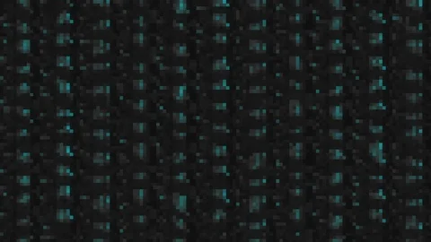 Unique Design. Abstract Digital Animation. Pixel Noise Glitch Error Video Damage Stock Footage 97013088