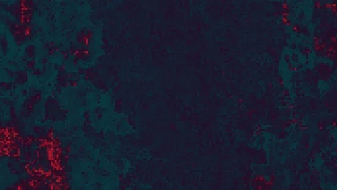 Unique Design. Abstract Digital Animation. Pixel Noise Glitch Error Video Damage Stock Footage 97080077