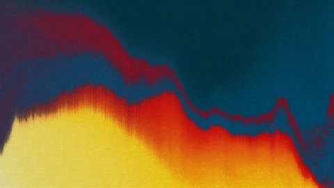 Unique Design. Abstract Digital Animation. Pixel Noise Glitch Error Video Damage Stock Footage 97588763