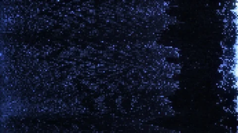 Unique Design. Abstract Digital Animation. Pixel Noise Glitch Error Video Damage Video stock 98014491