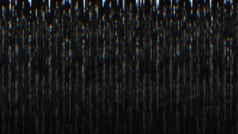 Unique Design. Abstract Digital Animation. Pixel Noise Glitch Error Video Damage Stock Footage 98014553