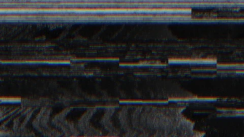 Unique Design. Abstract Digital Animation. Pixel Noise Glitch Error Video Damage Stock-Footage 98118455