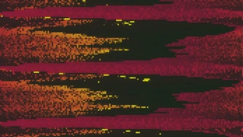 Unique Design. Abstract Digital Animation. Pixel Noise Glitch Error Video Damage Stock Footage 99264447