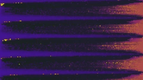 Unique Design. Abstract Digital Animation. Pixel Noise Glitch Error Video Damage Stock-Footage 99264453