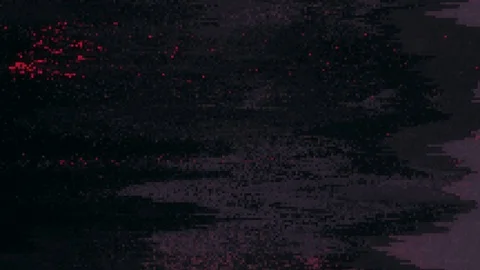 Unique Design. Abstract Digital Animation. Pixel Noise Glitch Error Video Damage Stock Footage 99525140
