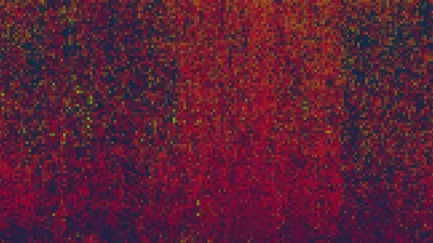 Unique Design. Abstract Digital Animation. Pixel Noise Glitch Error Video Damage Stock Footage 100573416