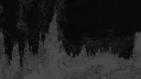 Unique Design. Abstract Digital Animation. Pixel Noise Glitch Error Video Damage Stock Footage 100656795