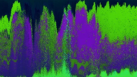 Unique Design. Abstract Digital Animation. Pixel Noise Glitch Error Video Damage Stock Footage 100657047