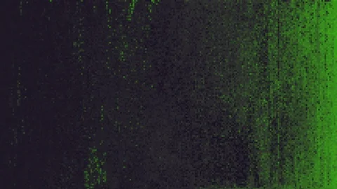 Unique Design. Abstract Digital Animation. Pixel Noise Glitch Error Video Damage Stock-Footage 100741170