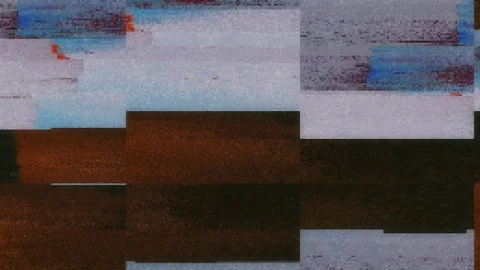 Unique Design. Abstract Digital Animation. Pixel Noise Glitch Error Video Damage Vídeos de archivo 101079348