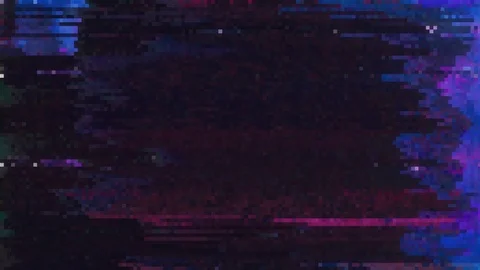 Unique Design. Abstract Digital Animation. Pixel Noise Glitch Error Video Damage Vídeos de archivo 101140117