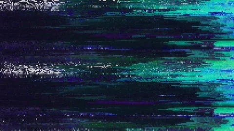 Unique Design. Abstract Digital Animation. Pixel Noise Glitch Error Video Damage Stock Footage 101218227