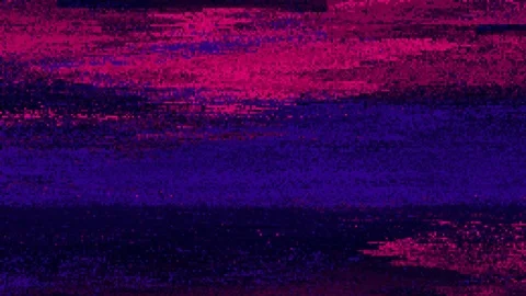 Unique Design. Abstract Digital Animation. Pixel Noise Glitch Error Video Damage Stock Footage 101318097