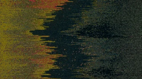 Unique Design. Abstract Digital Animation. Pixel Noise Glitch Error Video Damage Stock Footage 103292874