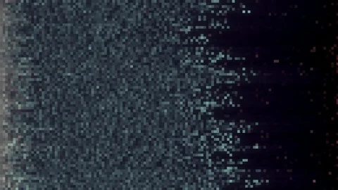 Unique Design. Abstract Digital Animation. Pixel Noise Glitch Error Video Damage Stock Footage 103554486