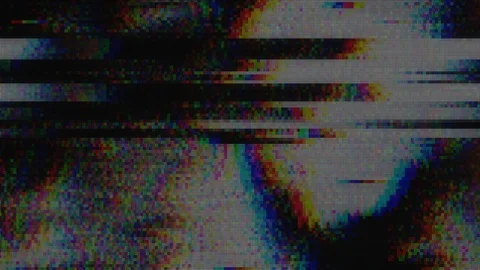 Unique Design. Abstract Digital Animation. Pixel Noise Glitch Error Video Damage Stock Footage 103734205