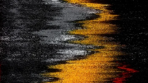 Unique Design Abstract Digital Animation Pixel Noise Glitch Error Video Damage Stock-Footage 105196844