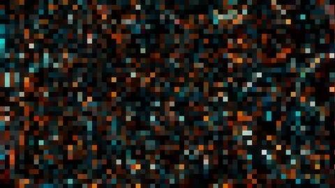 Unique Design Abstract Digital Animation Pixel Noise Glitch Error Video Damage Stock-Footage 105488129