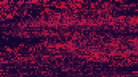 Unique Design Abstract Digital Animation Pixel Noise Glitch Error Video Damage Stock Footage 105611785
