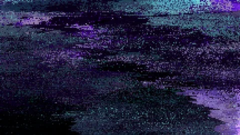 Unique Design Abstract Digital Animation Pixel Noise Glitch Error Video Damage Stock Footage 105930107